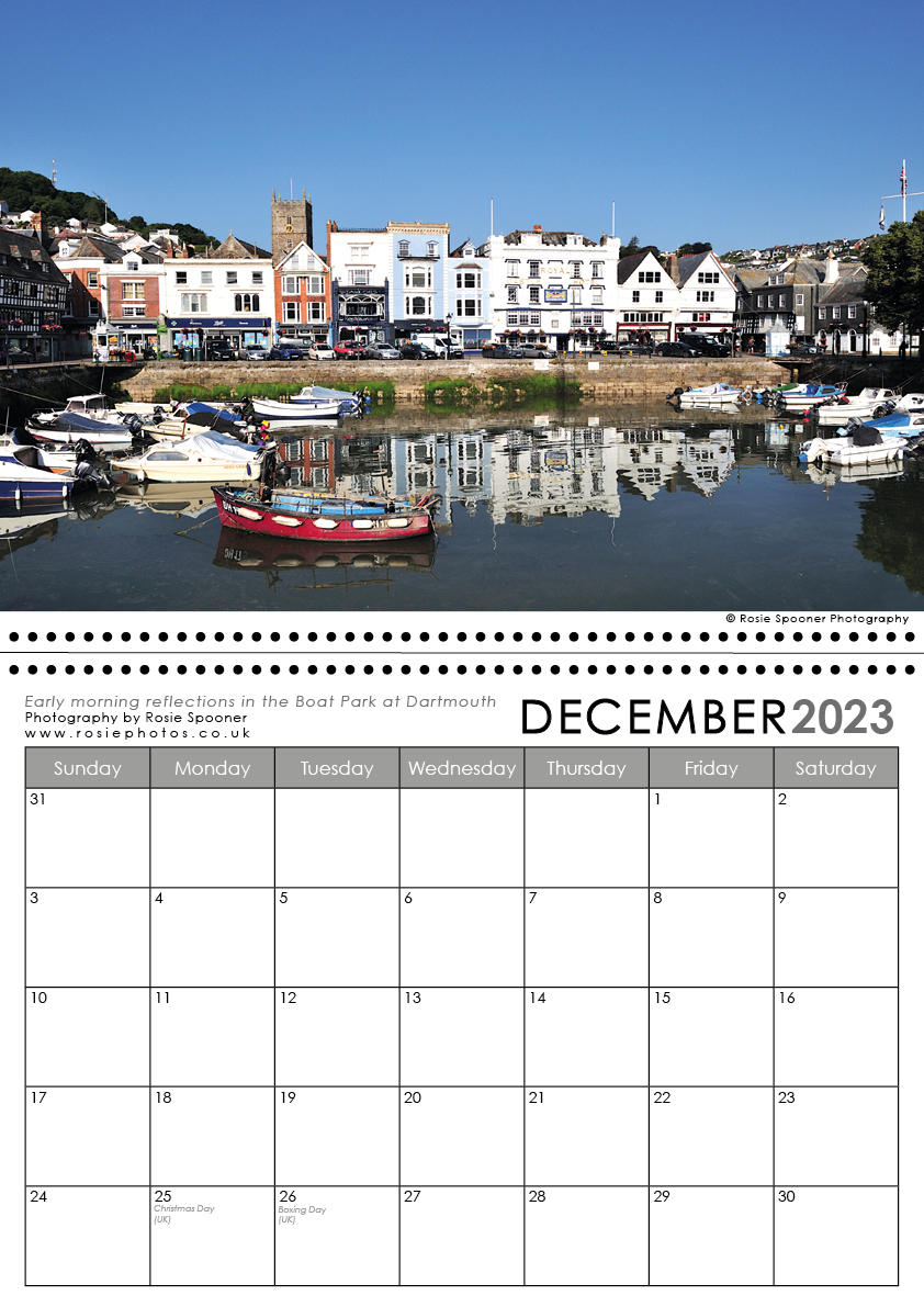 Dartmouth 2023 Calendar Devon 2023 Calendar •
